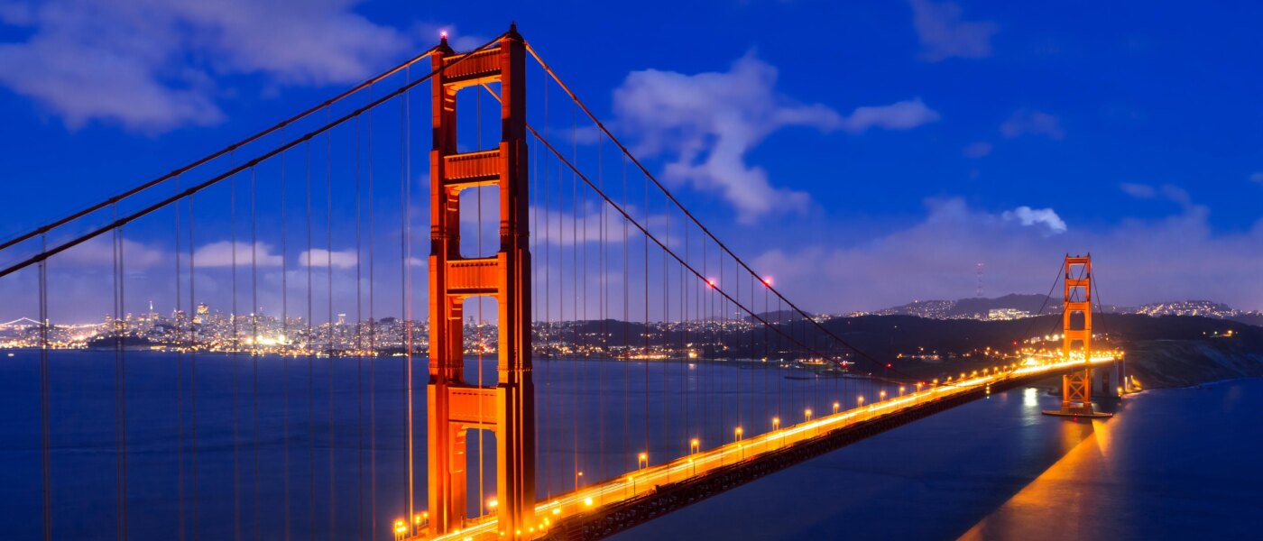 Golden Gate Bridge at Night