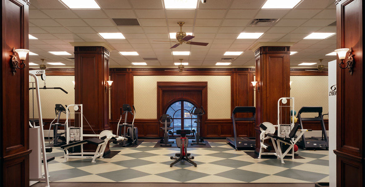 Fitness centre, Omni Pittsburgh, Pennsylvania