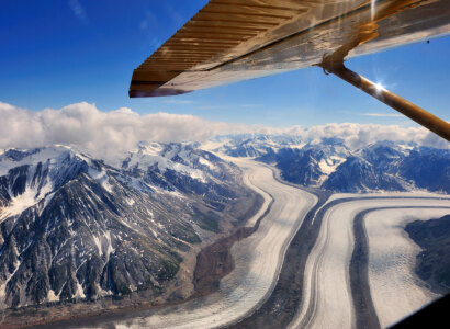 Major Peaks of the St. Elias, from Haines Junction