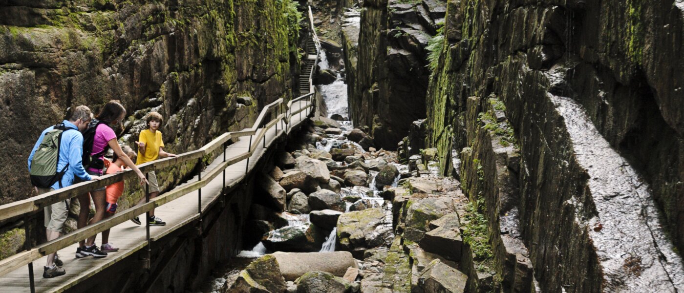 Flume Gorge, New Hampshire Holidays