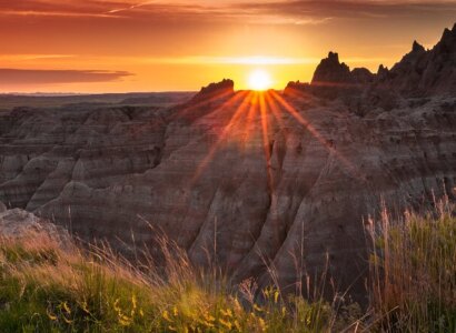 Badlands Sunset and Night Sky Adventure