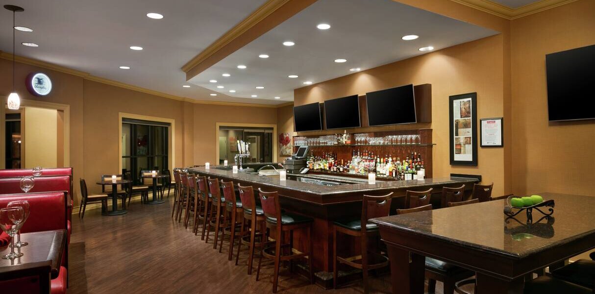 Cafe 24 Bar Area Doubletree Lancaster Pennsylvania