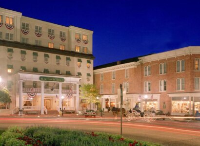 Hotel Exterior of the Hotel Gettysburg Pennsylvania