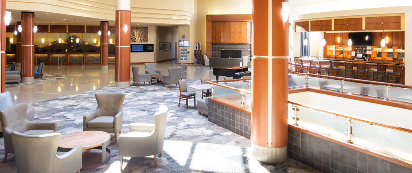 Lobby at the Grand Traverse Resort - Holidays to Michigan