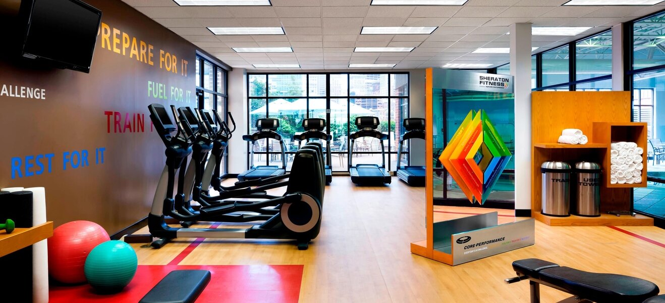 fitness centre, Sheraton pittsburgh, pennsylvania