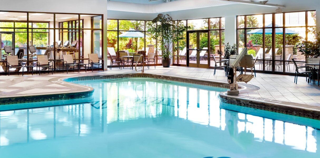 indoor swimming pool, Sheraton pittsburgh, pennsylvania