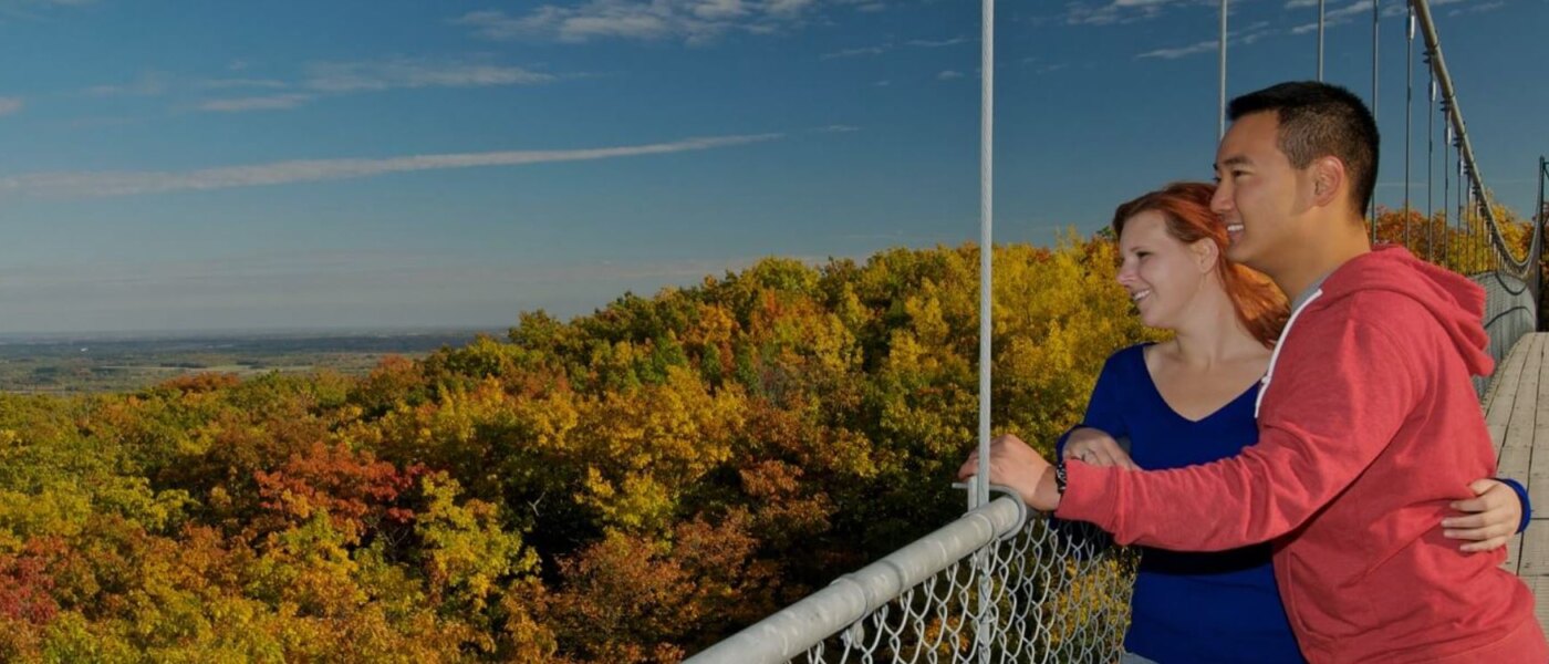 Ontario’s Niagara Escarpment & Suspension Bridge, Ontario Holiday