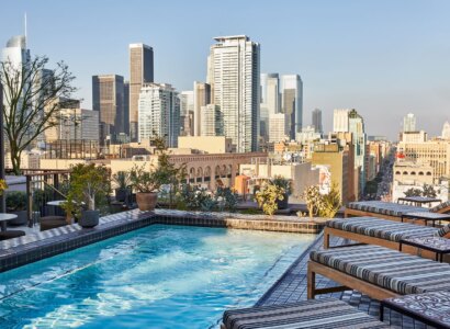 Pool - Proper Hotel Downtown LA - Holidays to California