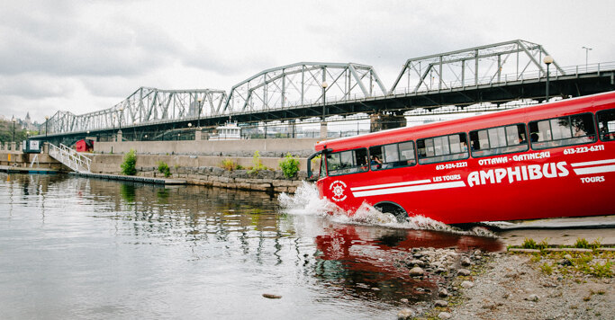 Lady Dive Amphibus Tour, Ottawa, Ontario Holiday