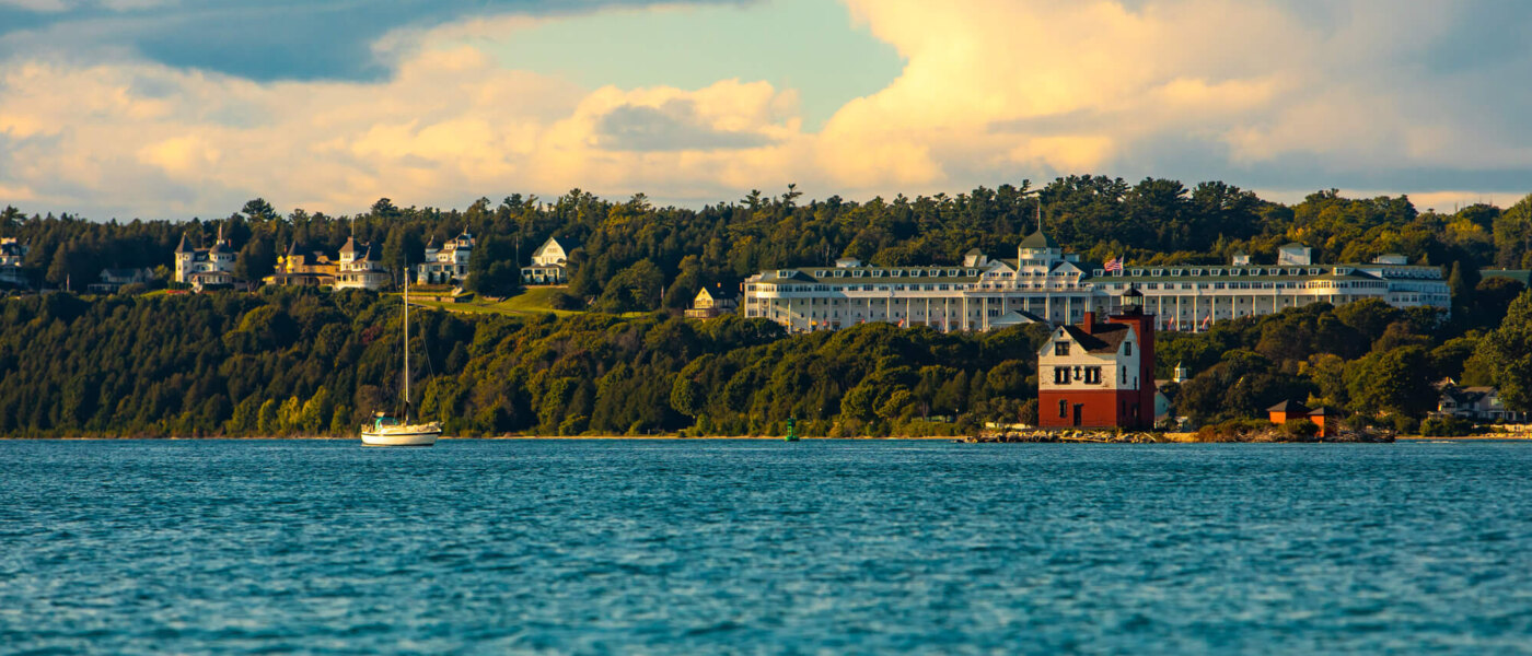 Grand Hotel Exterior - Mackinac Island - Holidays to Michigan