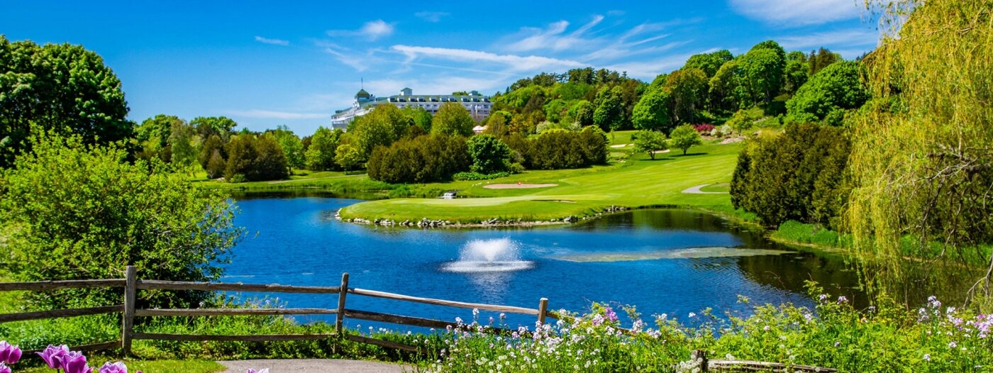 Golf Course - Mackinac Island - Holidays to Michigan