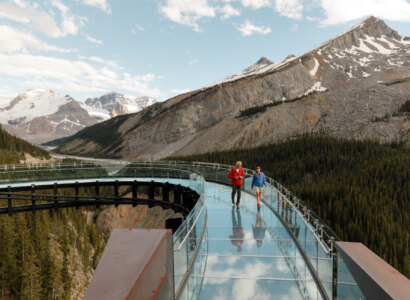 Columbia Icefield Skywalk, from Icefields Parkway