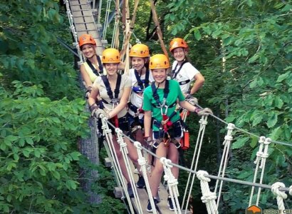 Zipline Canopy Tour through Kentucky River Palisades from Lexington