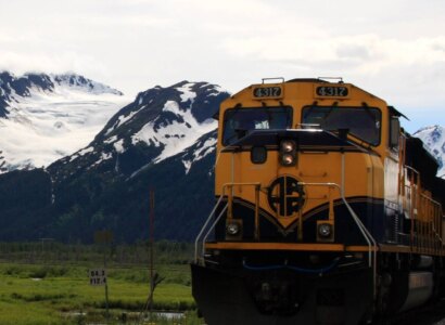 Hurricane Flag Stop Train from Talkeetna