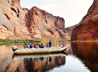 Horseshoe Bend Rafting Trip from Lake Powell