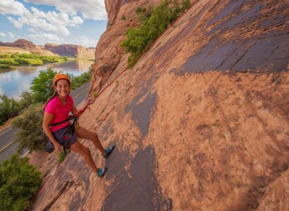 Rock Climbing in Moab