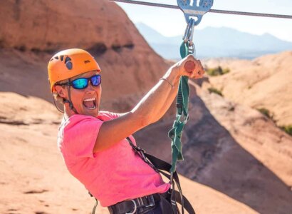 Zipline Adventure from Moab